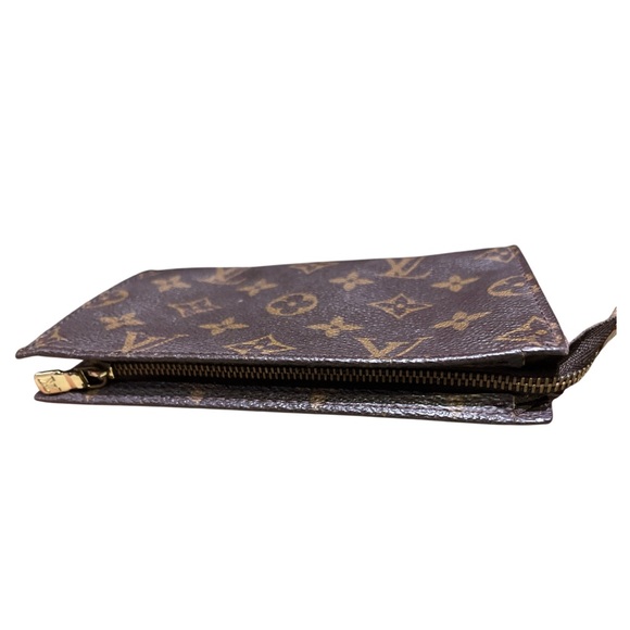 Louis Vuitton Monogram Pouchette Zip Cosmetic Bag with box - Picture 3 of 5